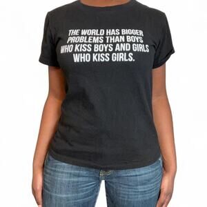 The World Has Bigger Problems T-shirt, Small